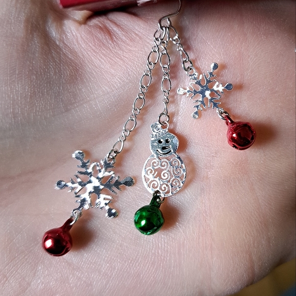 Jingliest Jolliest Earrings - Picture 2 of 6